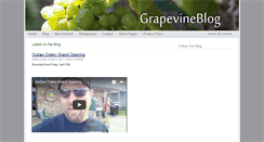 Desktop Screenshot of grapevineblog.net